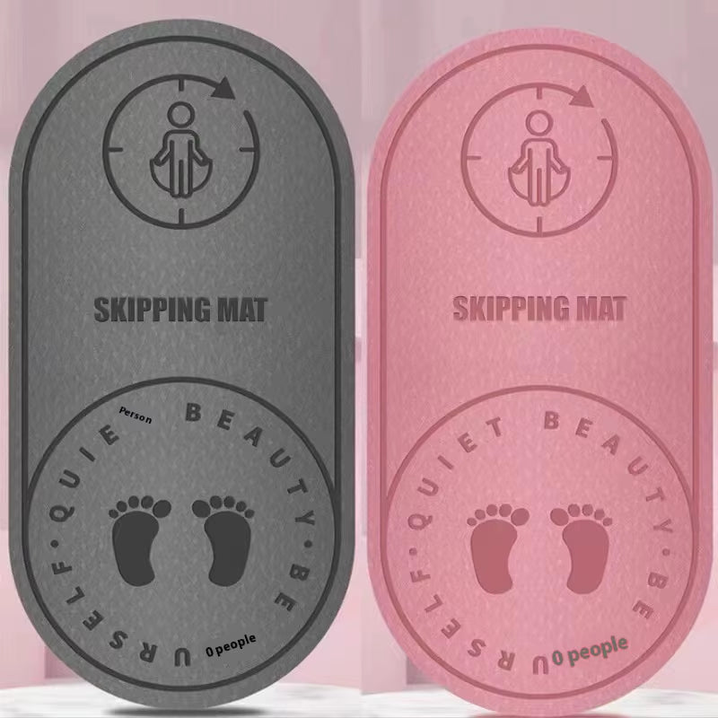 OEM Customizable High Quality 8Mm Jump Rope Skipping Yoga Exercise TPE Mat Wholesale Non-Slip Foldable Multi-Functional Fitness