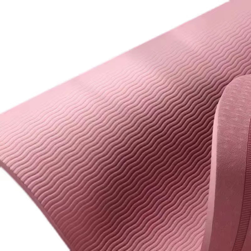 OEM Customizable High Quality 8Mm Jump Rope Skipping Yoga Exercise TPE Mat Wholesale Non-Slip Foldable Multi-Functional Fitness